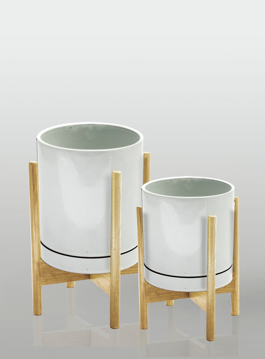 Set 2 Macetas Colección Stand Up